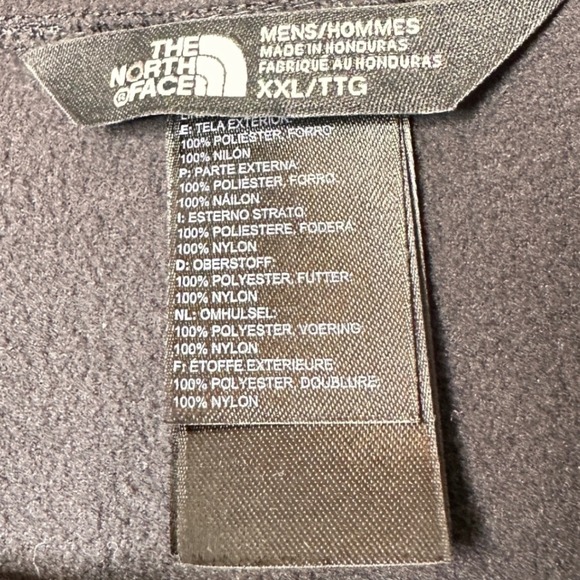 The North Face 2pc Lightweight Fleece Fall Outerwear Mens XXL Black Zip Pullover - Picture 4 of 8